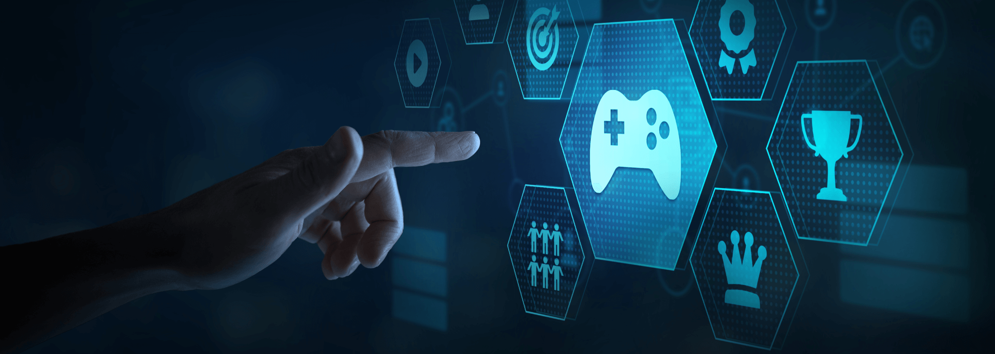 Infograph showing gamification elements