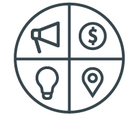 An icon representing the student journey, showcasing Mitr Learning’s efforts in improving engagement, retention, and satisfaction through personalized learning solutions.