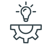 An icon representing digital transformation in education, highlighting Mitr Learning’s role in integrating modern technology and digital platforms for better learning experiences.