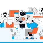 Illustration of AI-powered personalized learning pathways adapting to individual learner needs