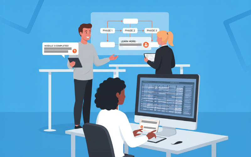 learning in the flow of work, just-in-time learning, microlearning, workflow learning, on-the-job learning, flow-of-work learning, just-in-time learning, workplace learning, real-time learning, contextual learning, embedded learning, performance support, micro-coaching, learning nudges, modern workplace learning, skill development, employee training, workplace upskilling, learning moments, learning ecosystem