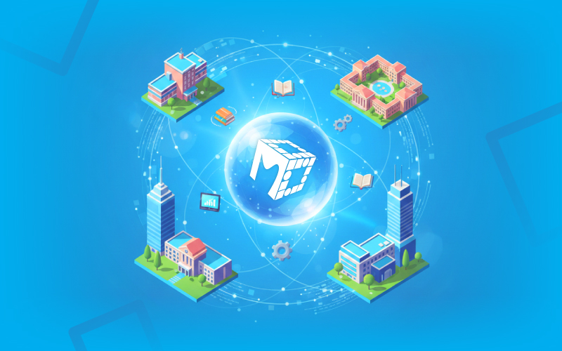 MITR shared learning ecosystem connecting schools' campuses and enterprises