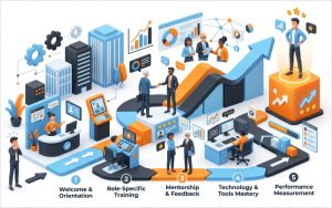 Structured onboarding training program improving employee productivity, performance, and time-to-productivity in enterprises.
